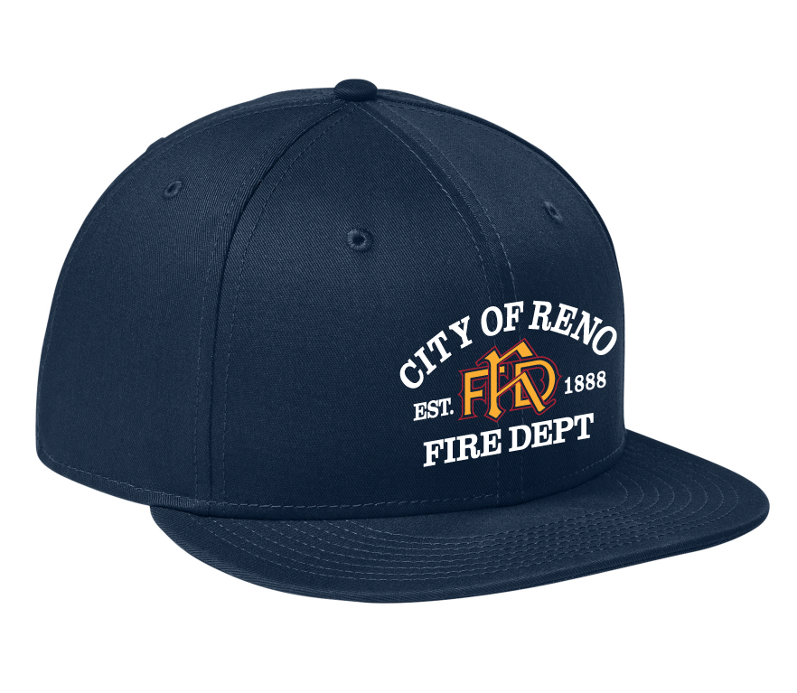 New Era Flat Bill Snapback